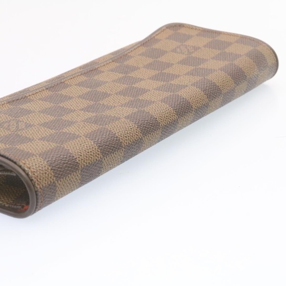 LOUIS VUITTON Damier Ebene Pochette Twin GM Shoulder Bag N51851 LV Auth 24679A - Picture 5 of 16